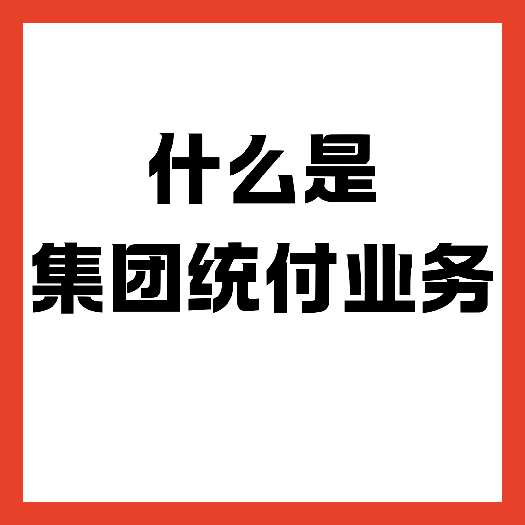 什么是运营商集团统付业务？